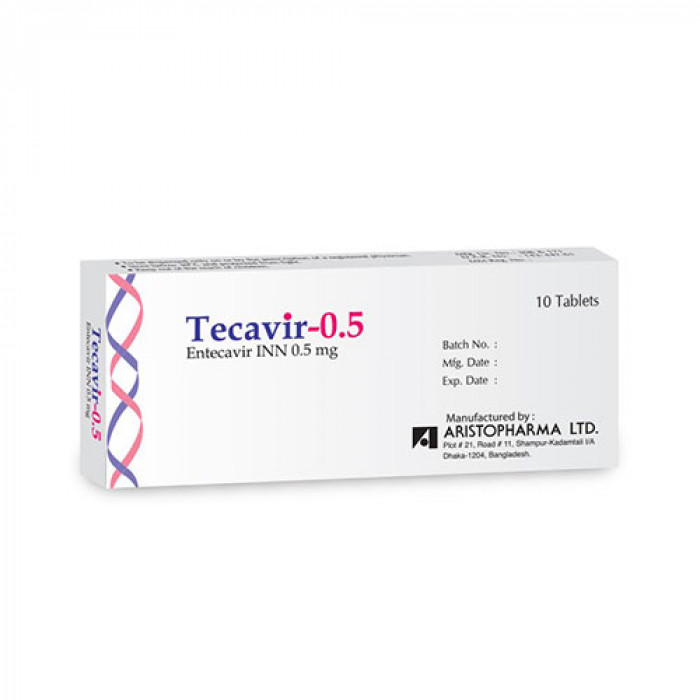 Tecavir 0.5mg 10Pcs