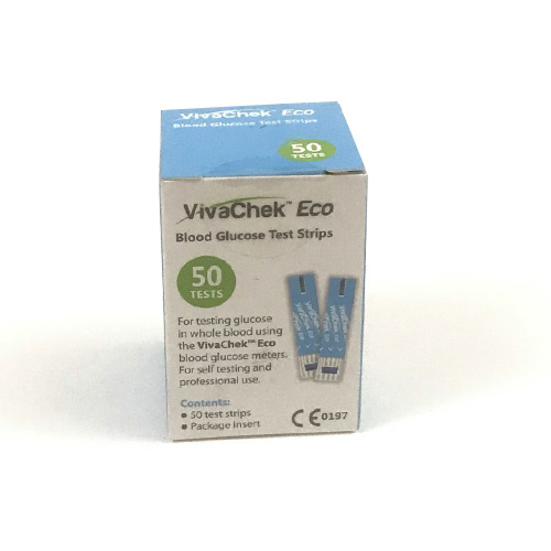 VivaChek Eco+Blood Glucose 50 Test Strips