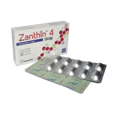 Zanthin 4mg Softgel 10pcs