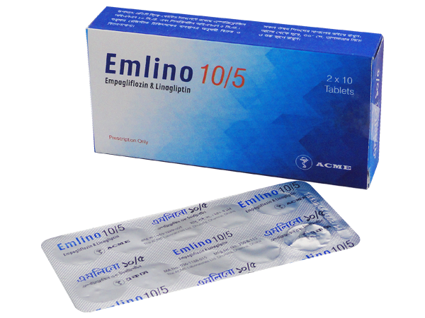 Emlino 10/5mg Tablet 1 Strip