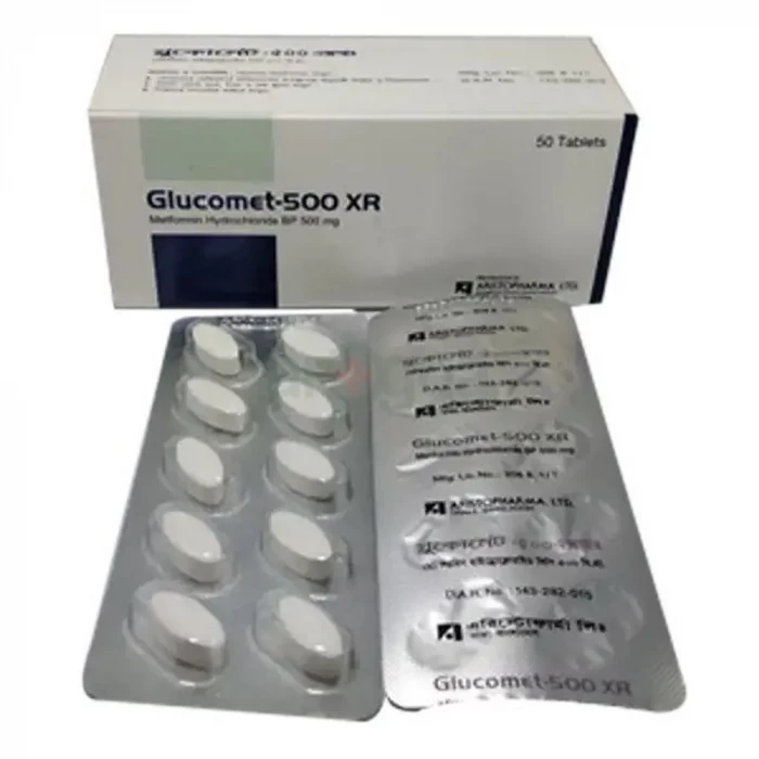 Glucomet 500 XR 10pcs
