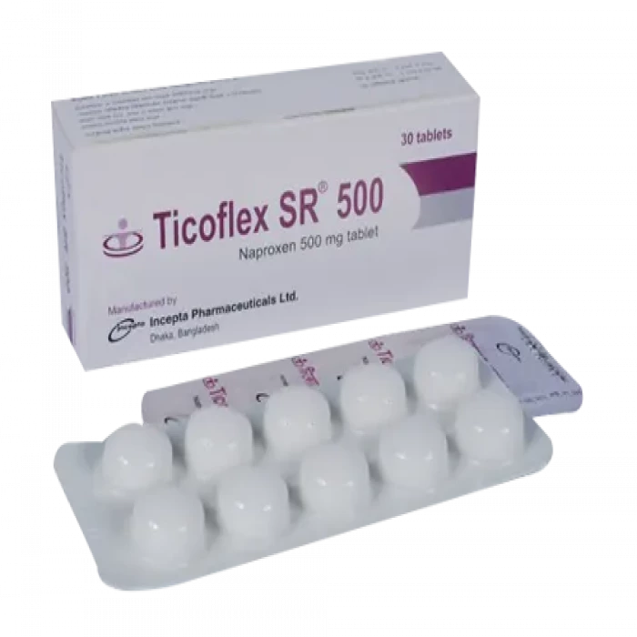 Ticoflex SR 500mg Tablet 1 Strip