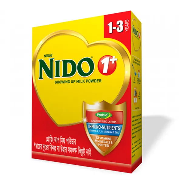 Nestle Nido 1+ Growing Up Milk Powder (1-3 years) 350g Box