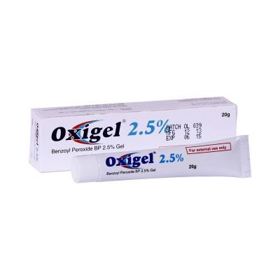 Oxigel 2.5% Topical Gel