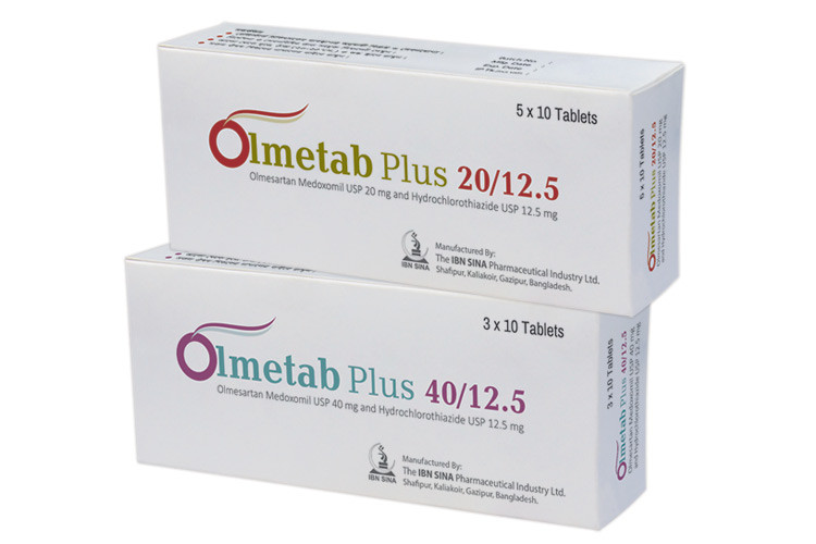 Olmetab Plus 20mg/12.5mg Tablet
