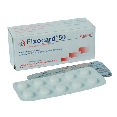 Fixocard 50mg 10Pcs