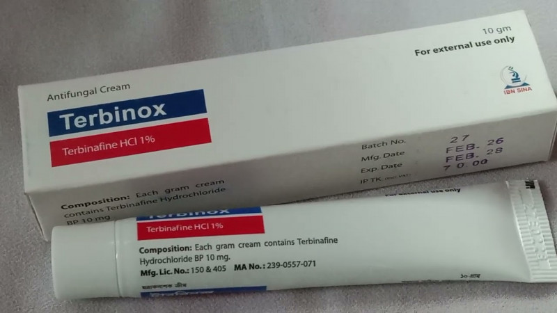 Terbinox 1% Cream 10g Tube