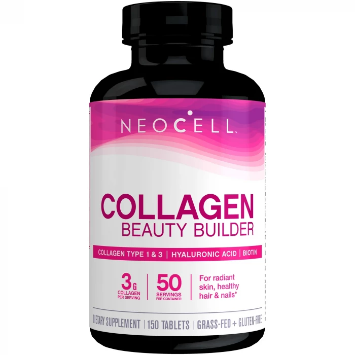 NeoCell Collagen Beauty Builder, Collagen Type 1 & 3, 150 Tablets, USA