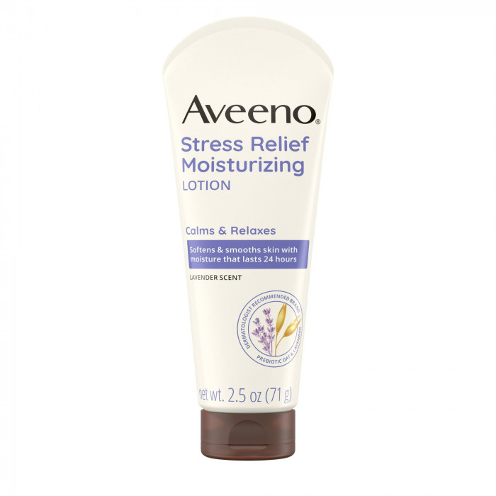 Aveeno, Stress Relief Moisturizing Lotion, Lavender Scent