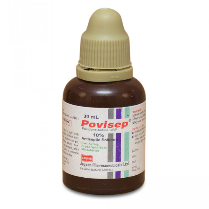 Povisep 10% Antiseptic Solution 30ml
