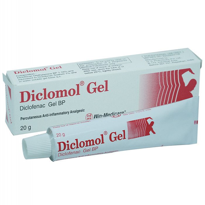 Diclomol 1% Gel 20g Tube