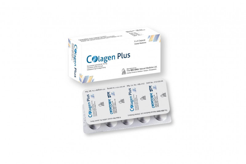 Colagen Plus 40mg+150mg+120mg Capsule