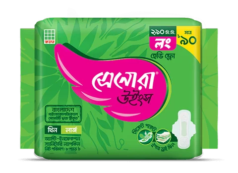Senora Wings Long Heavy Flow 290mm Sanitary Napkin 8 pads