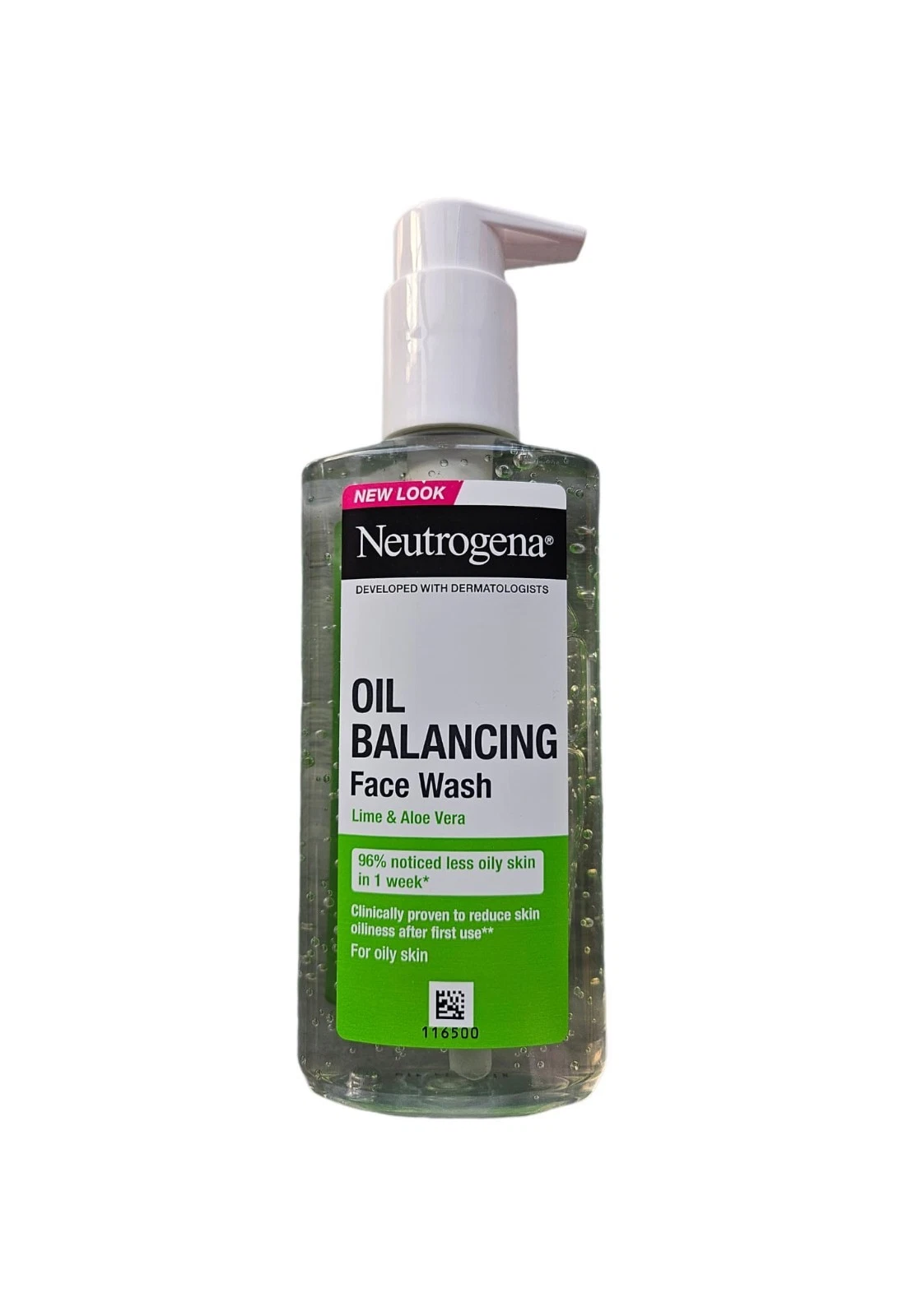 Neutrogena Oil Balancing Facial Wash with Lime & Aloe Vera For Oily Skin 200ml