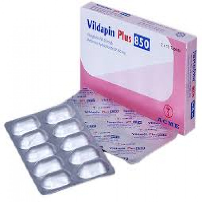 Vildapin Plus 850mg 10pcs