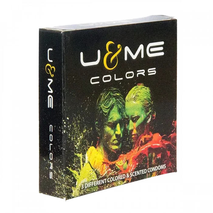 U&ME Color Condom 1 Packet