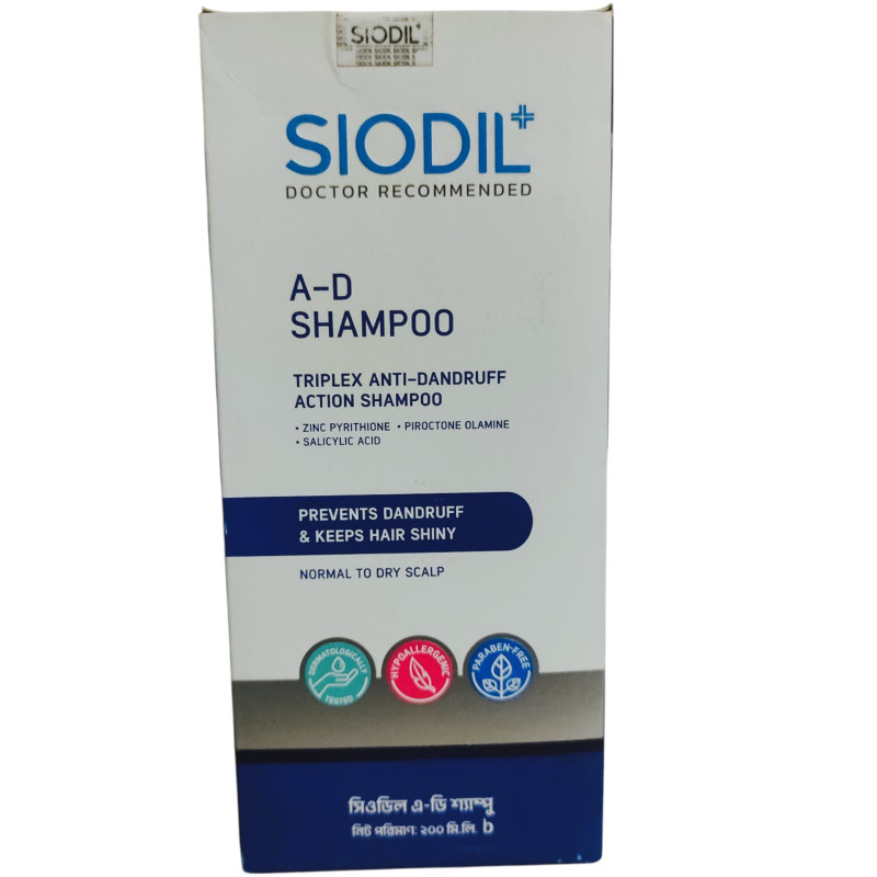 Siodil A-D Shampoo 200ml
