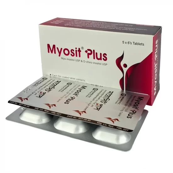 Myosit Plus Tablet | 150mg+550mg | 1 Strip