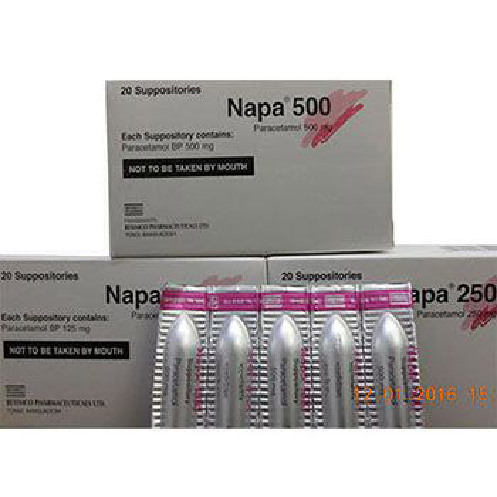 Napa Suppository 500mg
