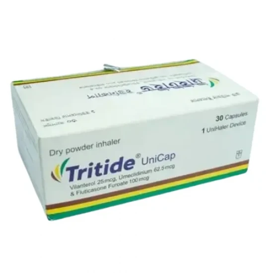 Tritide Unicap 25mcg+100mcg+62.5mcg
