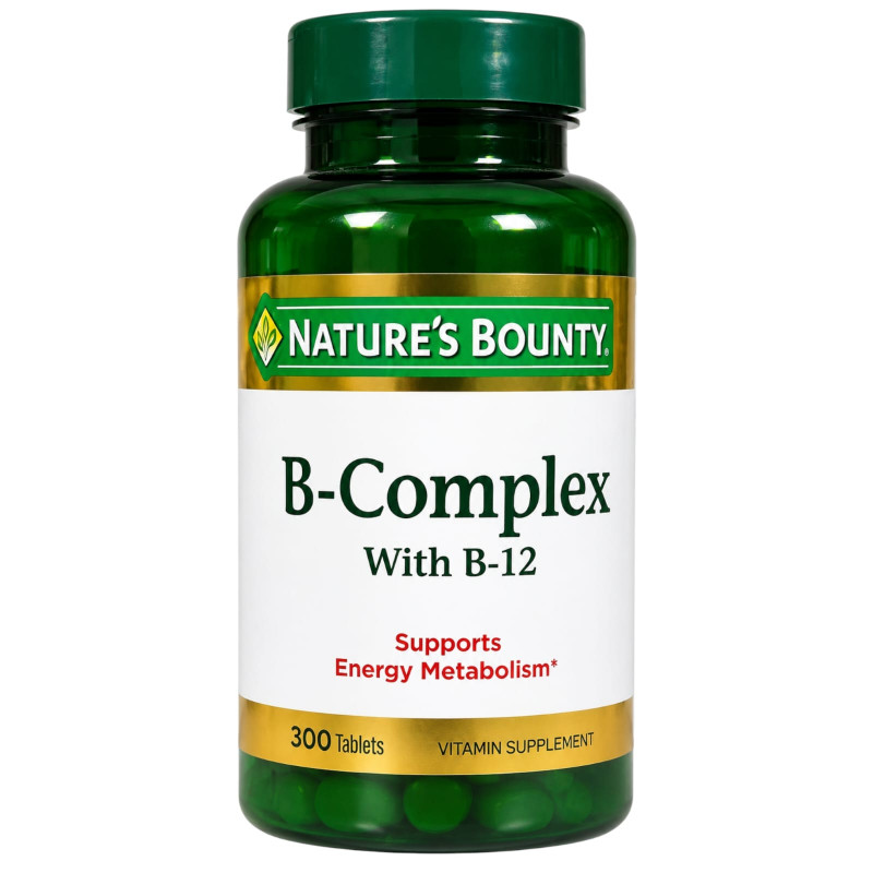 Nature's Bounty B-complex with B-12 | USA