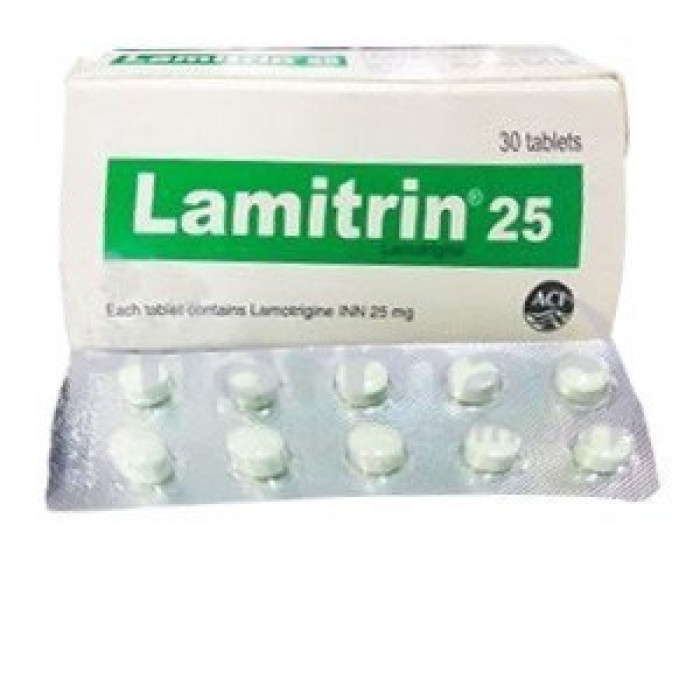 Lamitrin 25mg Tablet 1 Strip