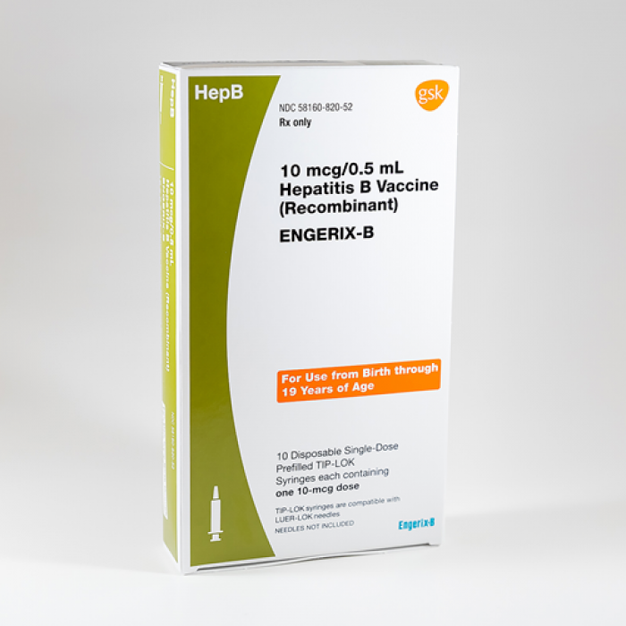 Engerix-B Injection 10mcg/0.5ml
