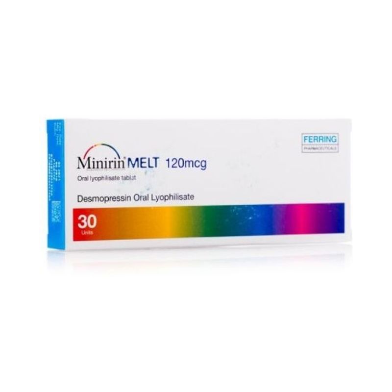 Minirin Melt 120mcg Sublingual Tablet