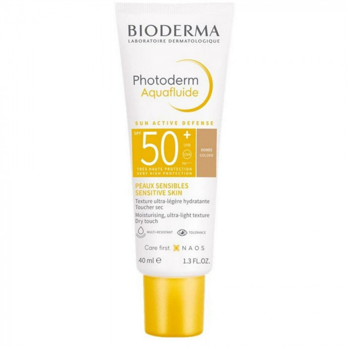 Bioderma Photoderm Aquafluide SPF 50+ For Sensitive Skin 40ml - Doree Golden