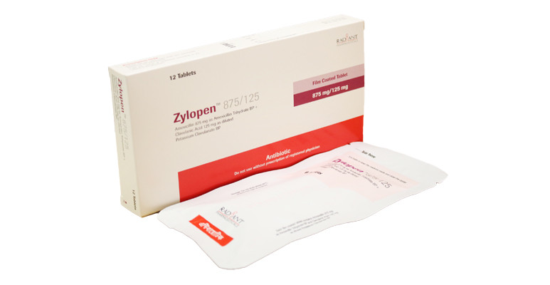 Zylopen 875mg+125mg Tablet