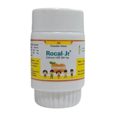 Rocal Jr 250mg Chewable Tablet