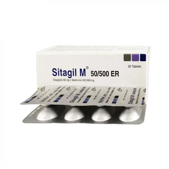 Sitagil M 50/500 ER Tab 4pcs