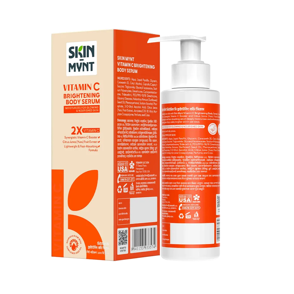 Skin Mynt Vitamin C Brightening Body Serum 100ml