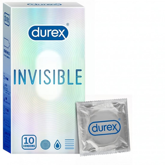 Durex Invisible Extra Thin Extra Sensitive Condom 10's | Thailand