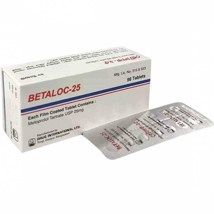 Betaloc 25mg Tablet 14pcs