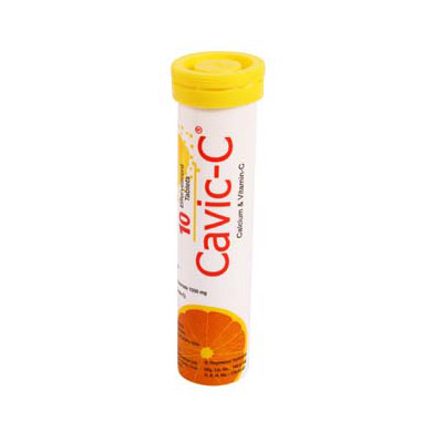 Cavic-C Effervescent Tablet (Pot)