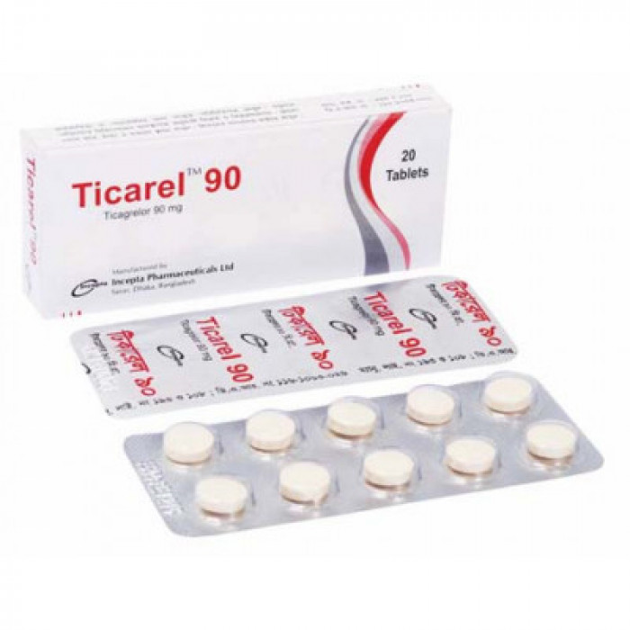 Ticarel 90mg Tablet 10pcs