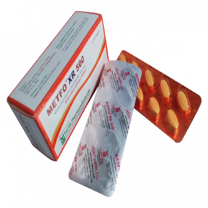 Metfo XR 500mg 10pcs