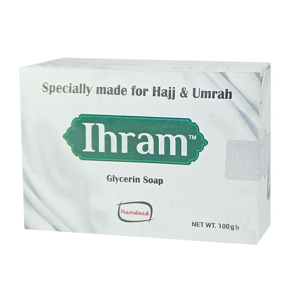IHRAM Glycerin Soap Made For Hajj & Umrah 100g