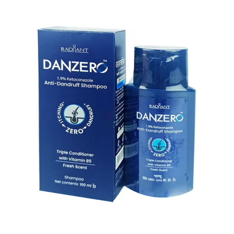 Danzero 1.9% Anti-Dandruff Shampoo 100ml