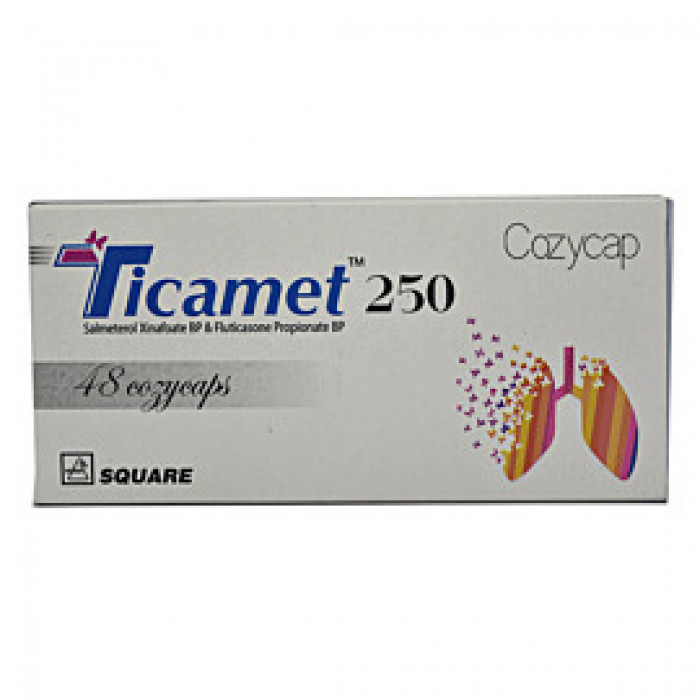 Ticamet 250mg Cozycap