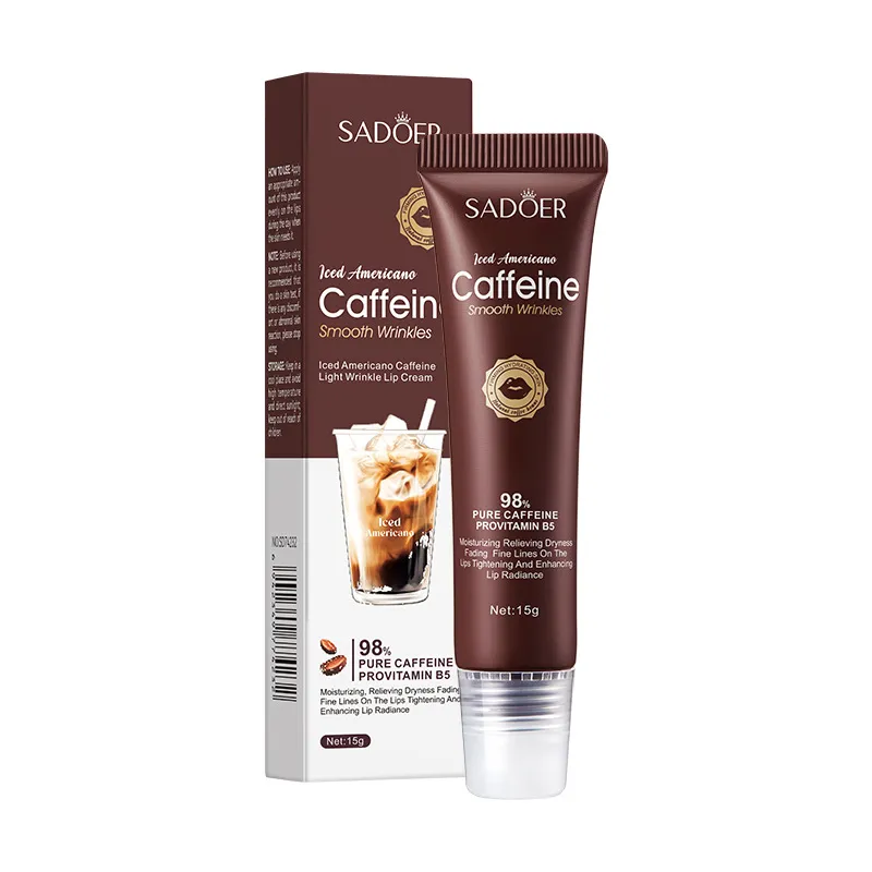 Caffeine Lip Balm Hydrating & Anti-Wrinkle Iced Americano 15g