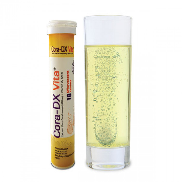 Cora-DX Vita Effervescent Tablets 10pcs