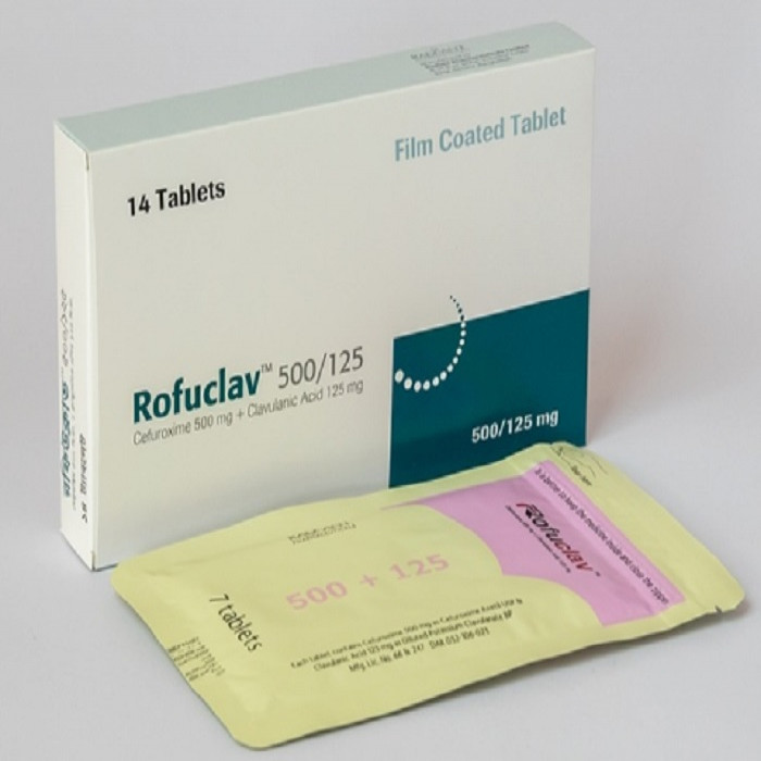 Rofuclav 500/125mg 7Pcs