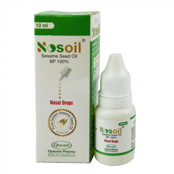 Nosoil 100% Sesame Seed Oil Nasal Drop 10ml