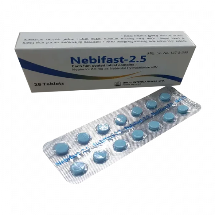 Nebifast 2.5mg 14pcs