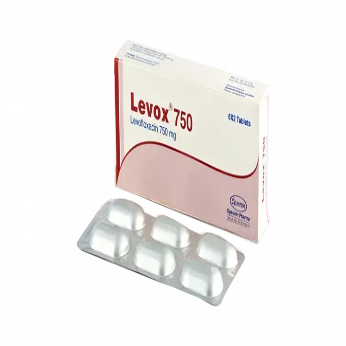 Levox 750mg Tablet 6Pcs