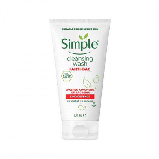 Simple Anti-Bac Cleansing Wash 150ml