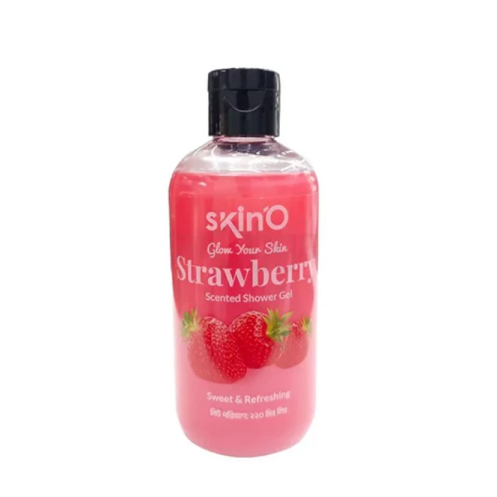 Skin'O Strawberry Scented Shower Gel 220ml