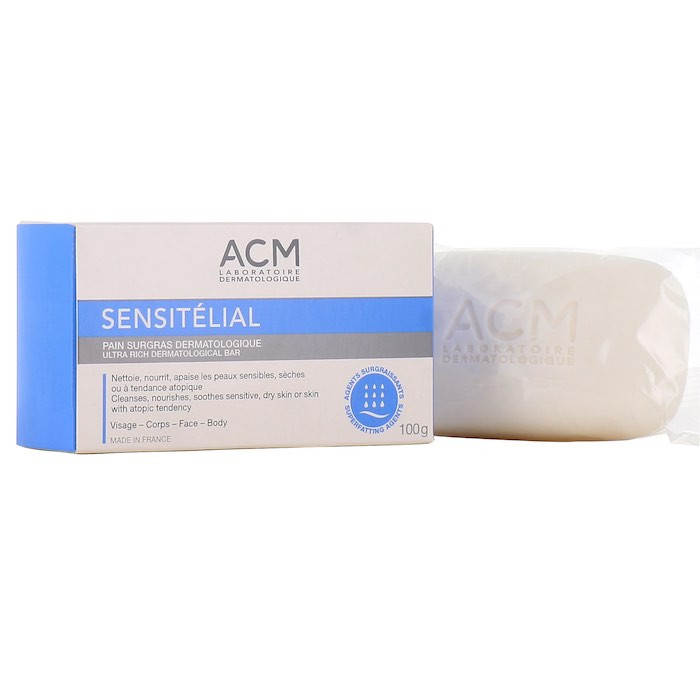 ACM Sensitelial Ultra Rich Dermatological Bar | 100gm | France